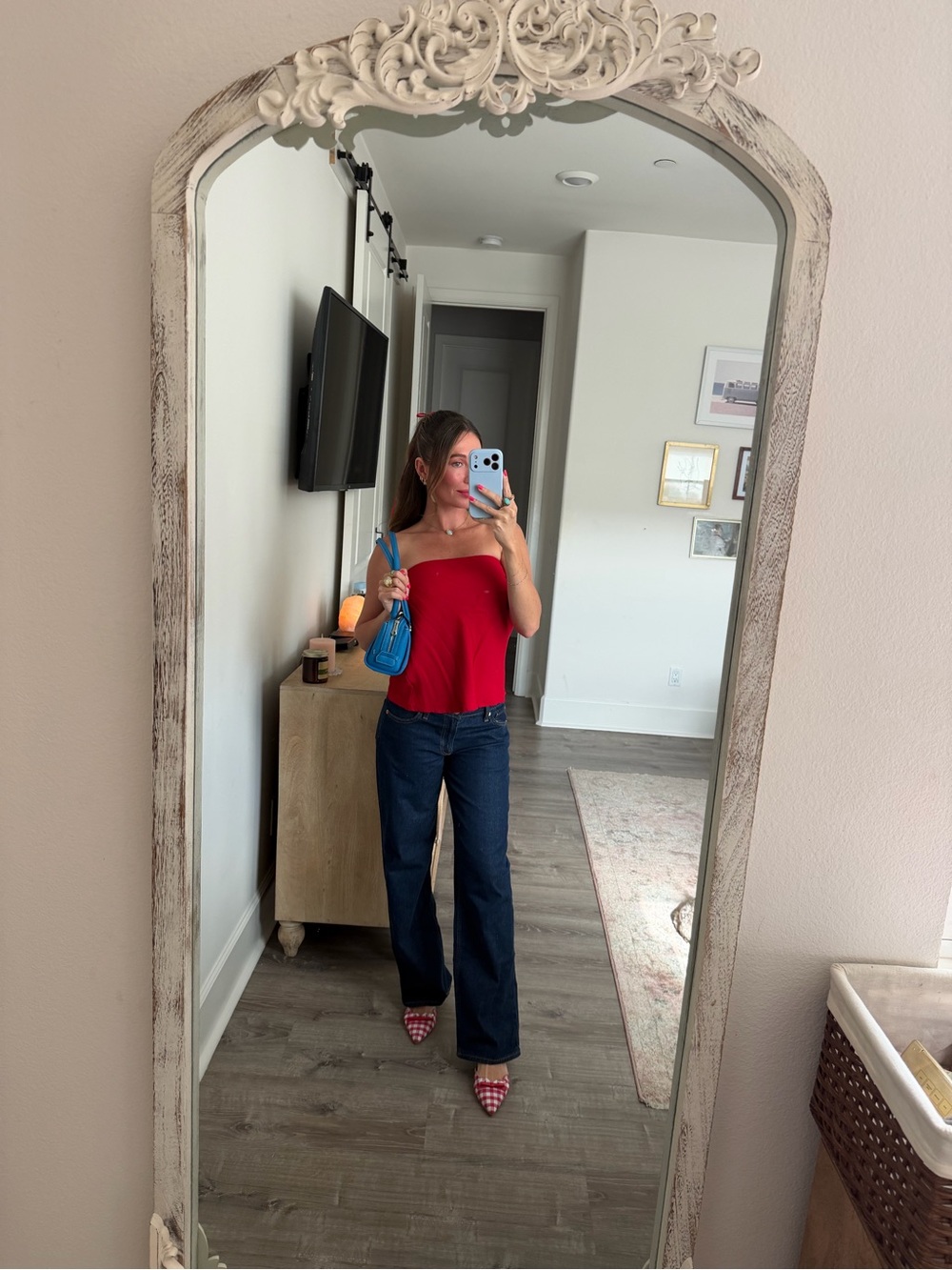 Reformation spritz Strapless Tube Top